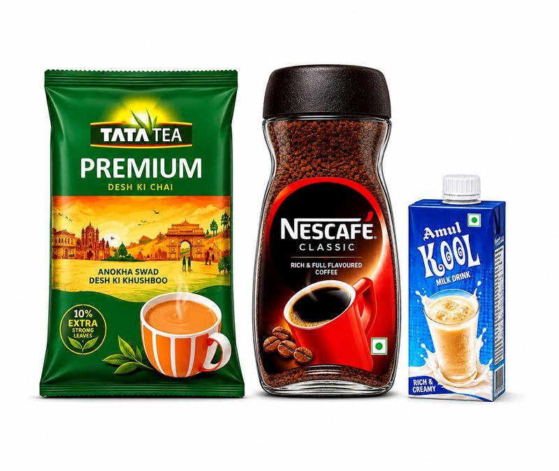 Tea, Coffee & Milk Drinks