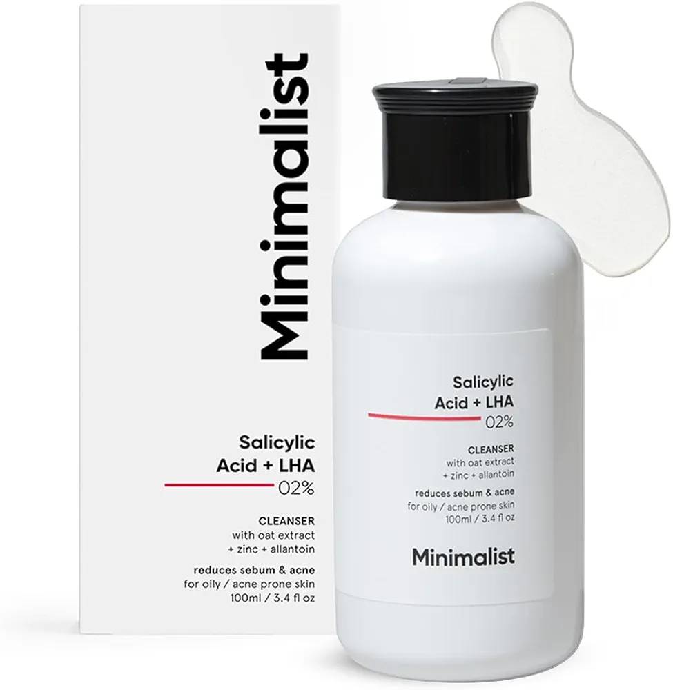 Minimalist Anti-Acne Salicylic Acid 2% Face Cleanser